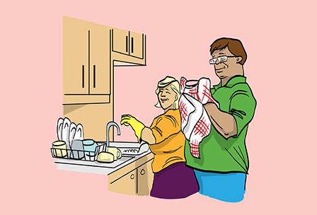 An illustration demonstrating how Journey Enterprises can help you enjoy my home enjoy my home