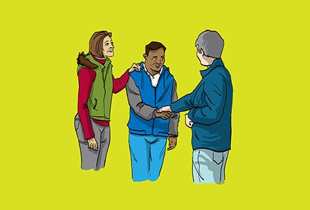 An illustration demonstrating how Journey Enterprises can help you work work